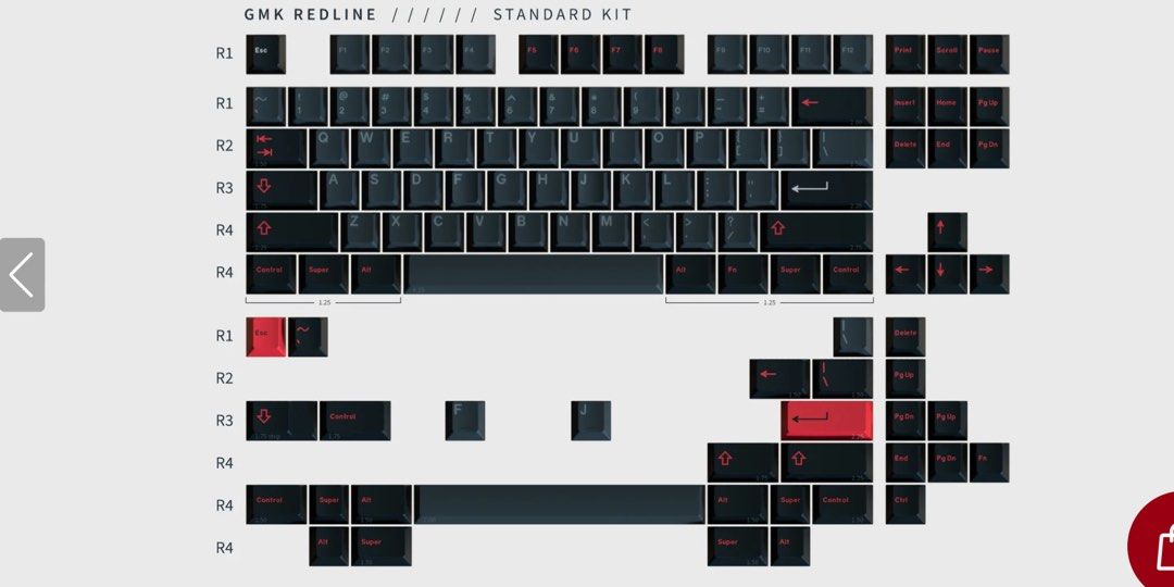 非売品 GMK Redline BAKE KIT + alternate 新品未使用品 PC周辺機器