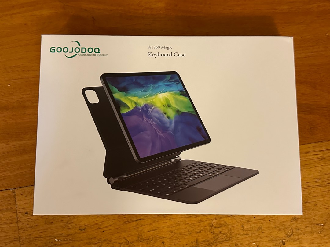 Goojodoq Magic Keyboard Case 2nd Gen (10.9 inch, compatible with iPad ...