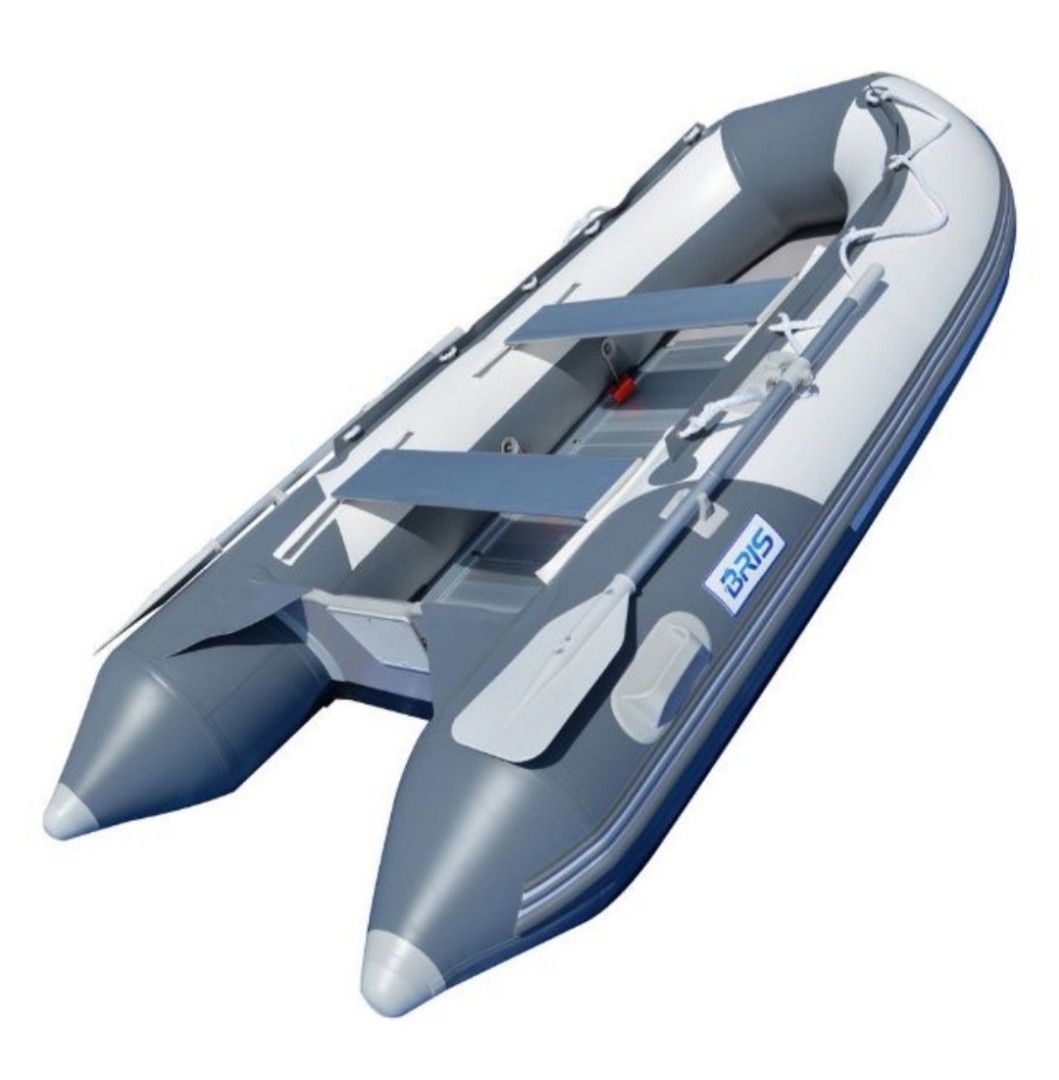 Grey Handle Raft Grey Bris Inflatable Boat Raft Tender Boat Dinghy, Sports Equipment ...