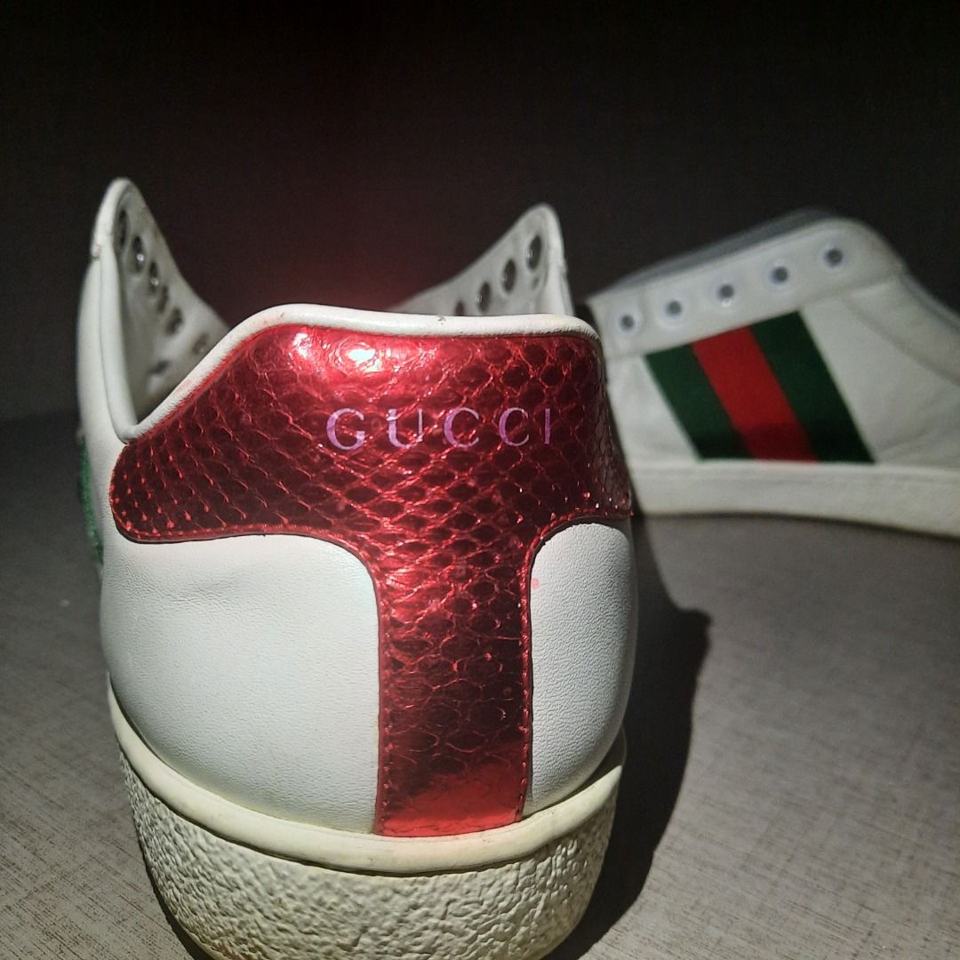 Gucci ace sale sneakers peeling