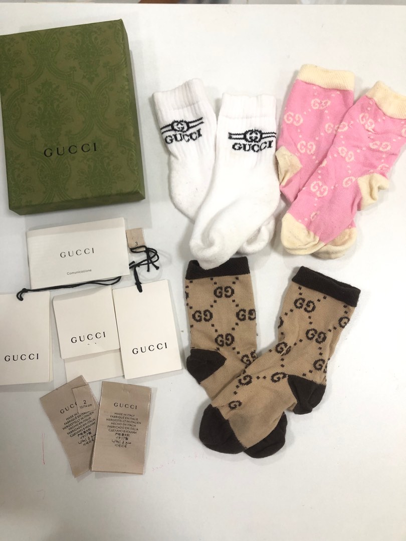 Gucci Baby Socks on Carousell