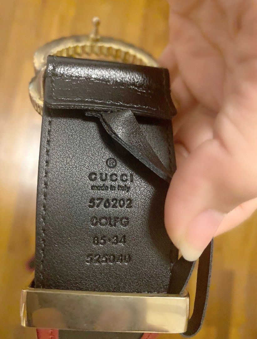 Gucci belt serial number check best sale
