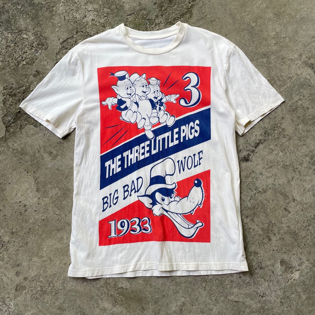 Gucci three little cheap pigs t shirt