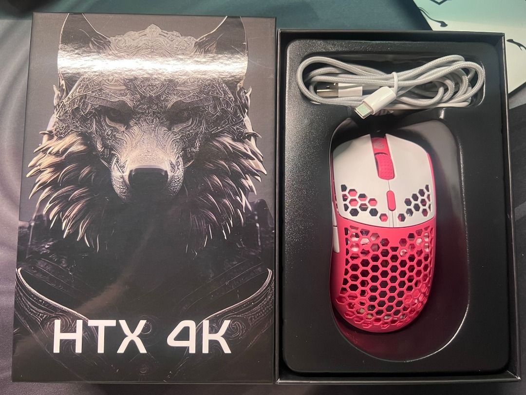 G-WOLVES HTX 4K Wireless Gaming Mouse, 電腦＆科技, 電腦周邊及配件