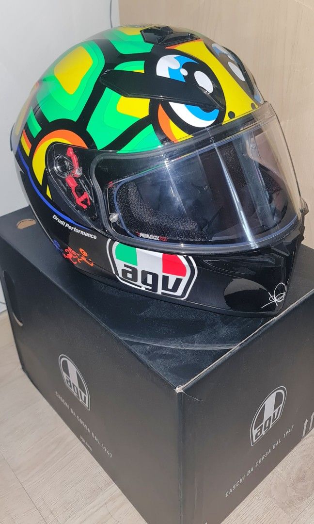 Helmets AGV K3SV Tartaruga, Auto Accessories on Carousell