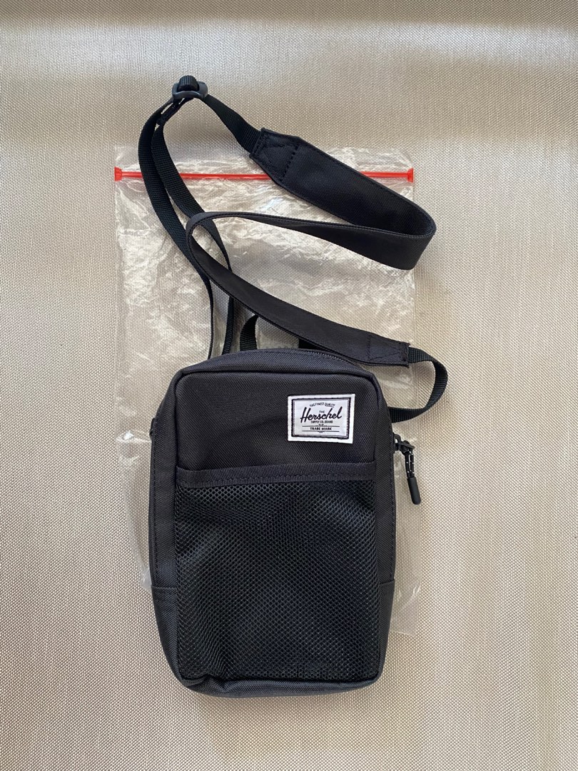 Herschel Sinclair Large Crossbody Sling Bag Black Men s Fashion
