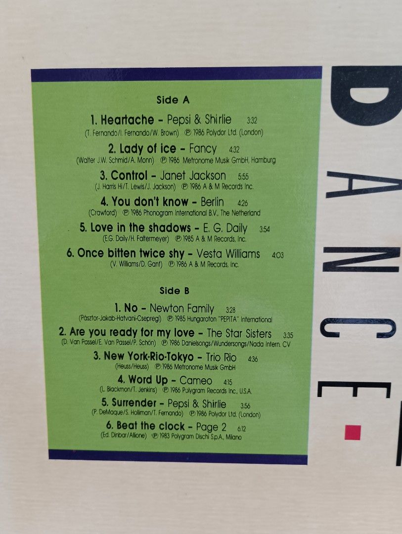 港版雜錦唱片High Fashion Dance Music, 興趣及遊戲, 音樂、樂器 & 配件, 音樂與媒體 黑膠碟 Carousell