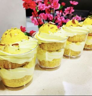 Homemade Bakes/ eggless cakes/ rasmalai cupcakes