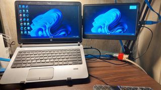 HP Core i5 Laptop with 11inch LED Monitor for Sale❗️