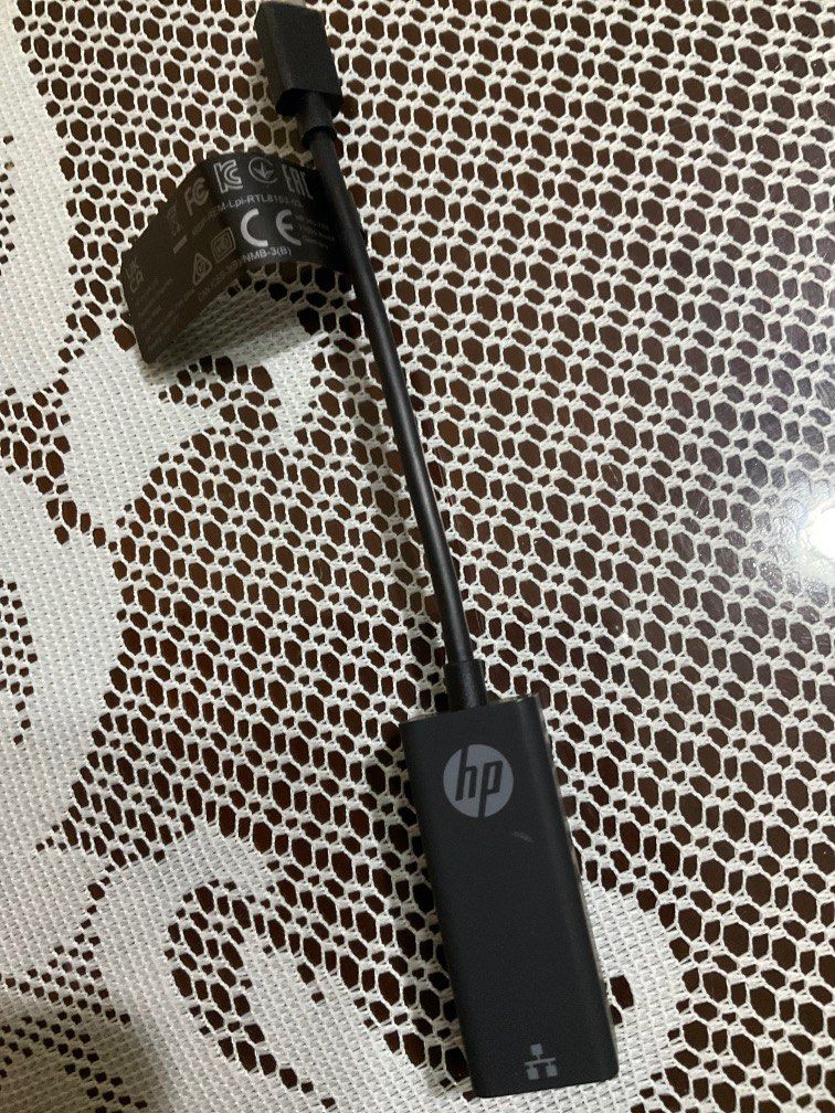HP RJ45 adaptor (Category: Cables & Adaptors) located in Antipolo. Submitted by sirifleur (Listing ID 1225322509, Image 2). Description: Authentic, almost new but used just few times. Decluttering due to change of laptop..