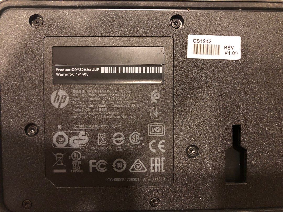 Docking Station Hp 2013 Ultraslim Elitebook Probook Oferta | Meses sin interés