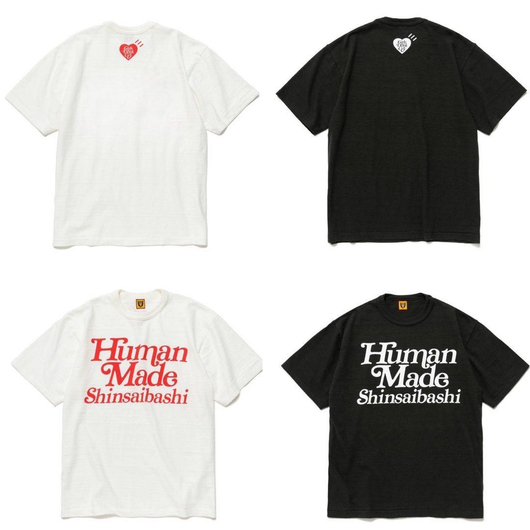 ヒューマンメイド SHINSAIBASHI T-SHIRT 黒S - www.stedile.com.br