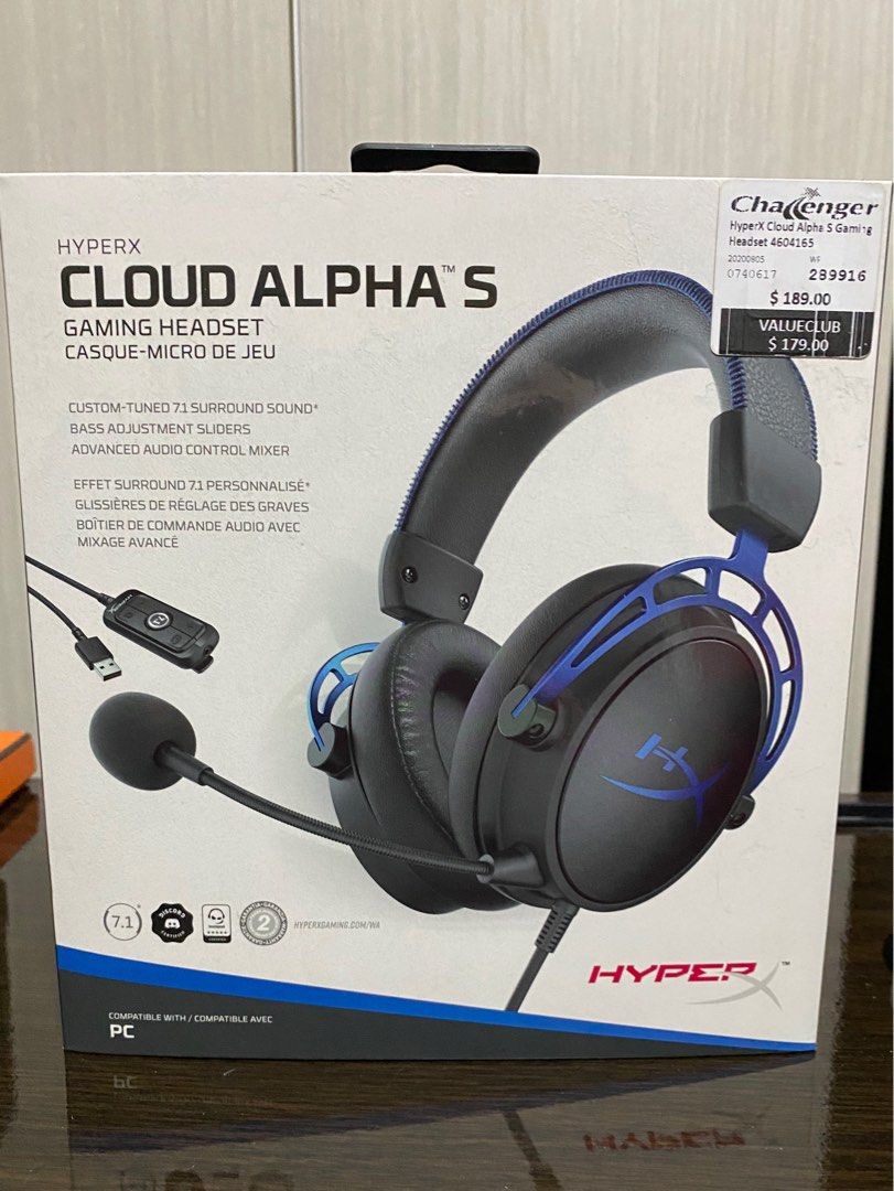 HyperX Cloud Alpha S, Audio, Headphones & Headsets on Carousell
