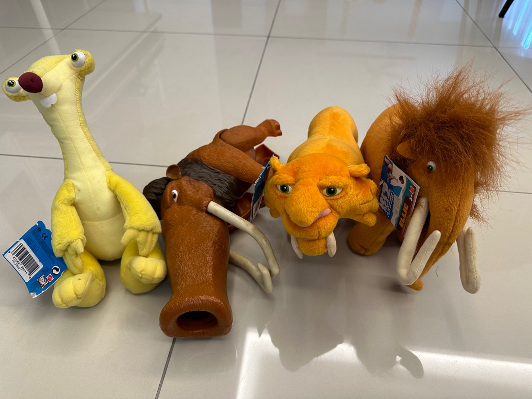 Ice age soft toys 2025