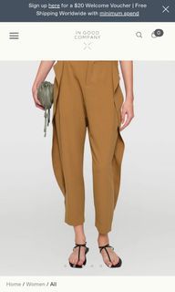 IGC Raquel Pants Dusty Pink Medium