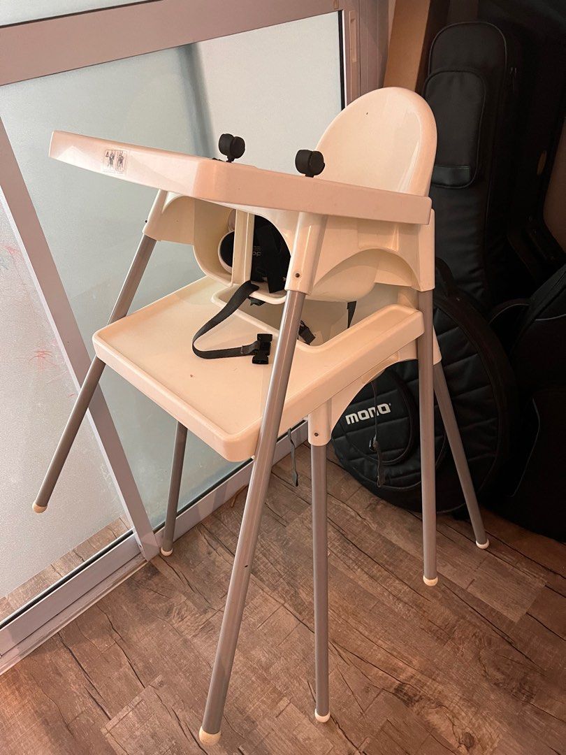 Ikea baby high chair with tray, Babies & Kids, Baby Nursery & Kids