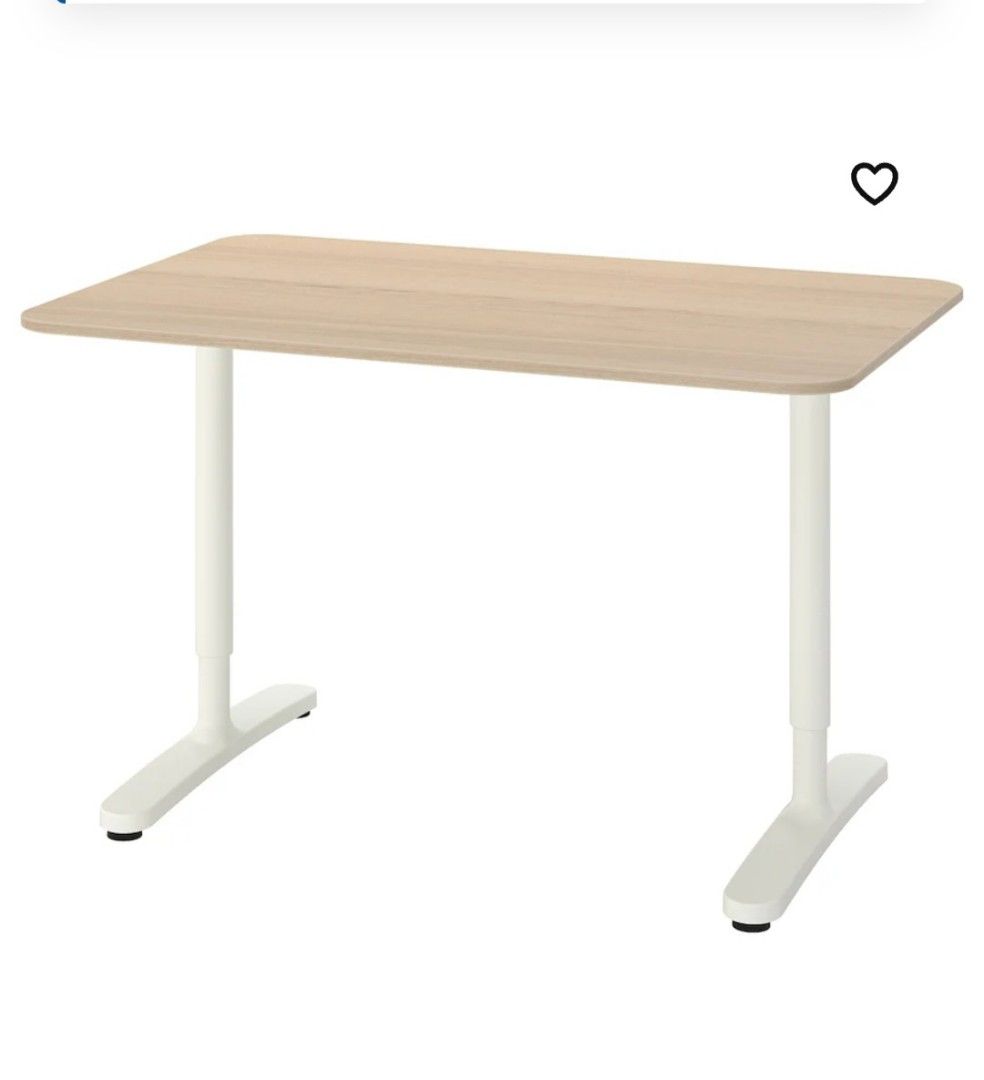 Ikea BEKANT table, Furniture & Home Living, Furniture, Tables & Sets on Carousell