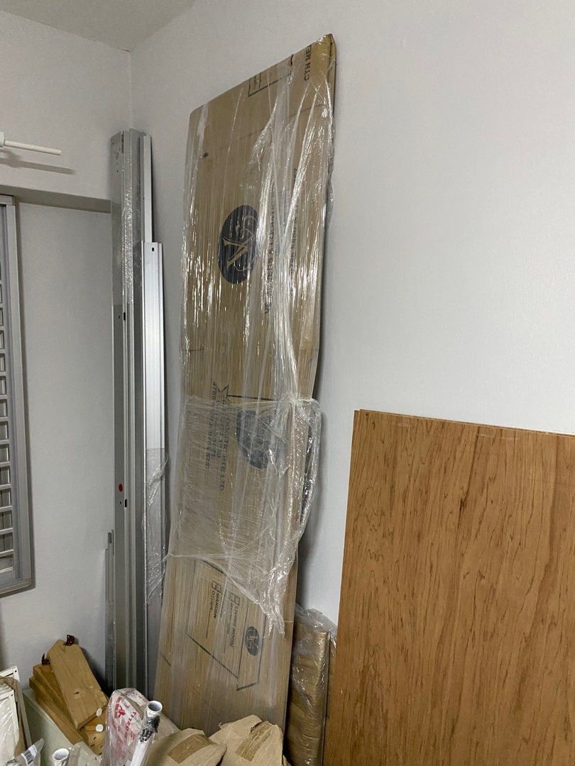 Ikea mirror door for PAX wardrobe (50x229cm), Furniture & Home Living