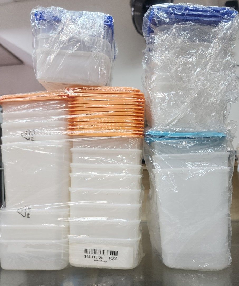 Ikea plastic containers, Everything Else on Carousell