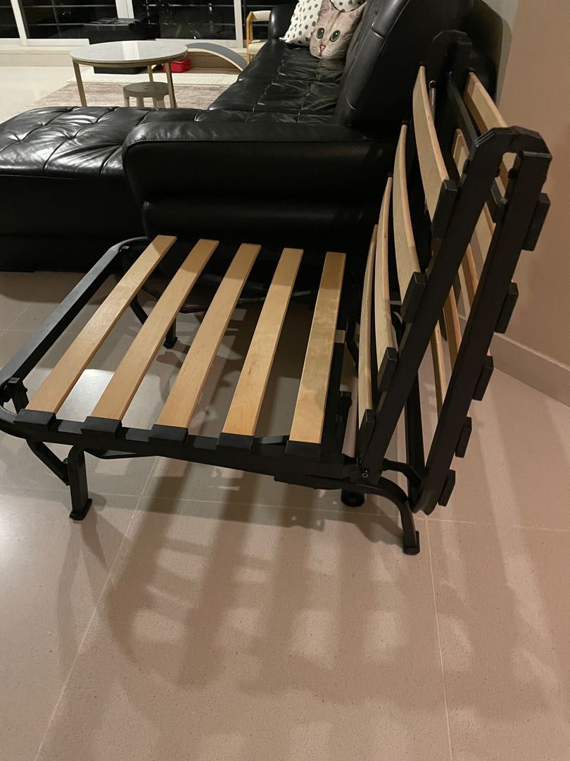 Ikea sofa bed frame, Furniture & Home Living, Furniture, Bed Frames
