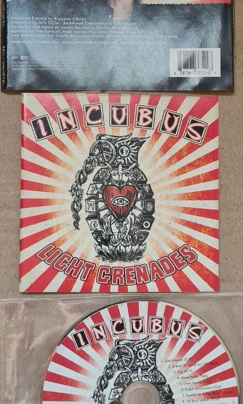 Incubus - Light Grenades (Category: CDs & DVDs) located in Cebu City. Submitted by g_roshamboo (Listing ID 1165649458, Image 2). Description: *cd.
