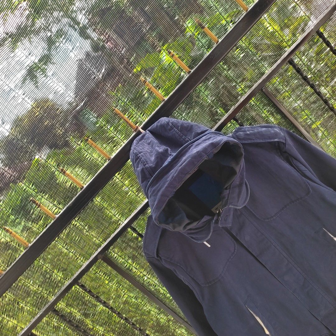 Jaket canvas adidas best sale navy