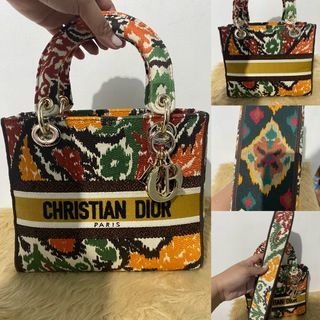 JAPAN LADY DIOR D-LITE MULTICOLOR PAISLEY EMBROIDERY