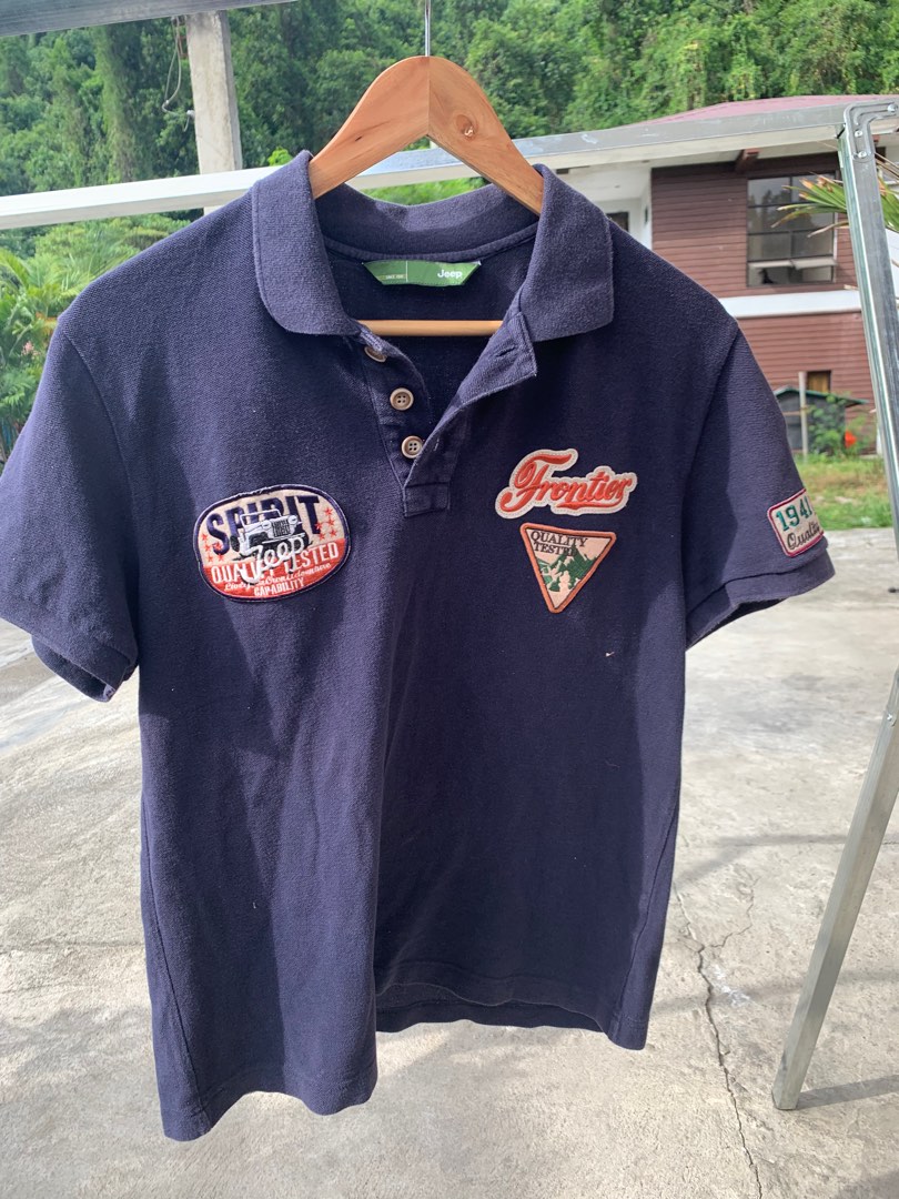 Jeep polo shirt, Men's Fashion, Tops & Sets, Tshirts & Polo Shirts on