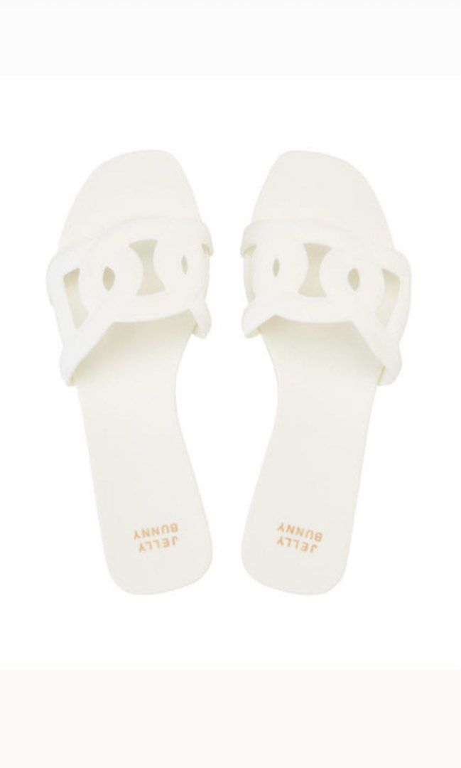 Jelly Bunny Sandals Women s Fashion Footwear Sandals on Carousell