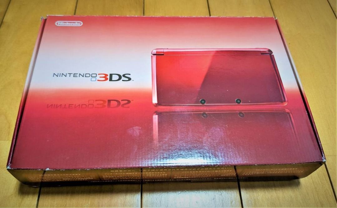 [JPN] Nintendo 3DS Console - Flare Red, Video Gaming, Video Game ...