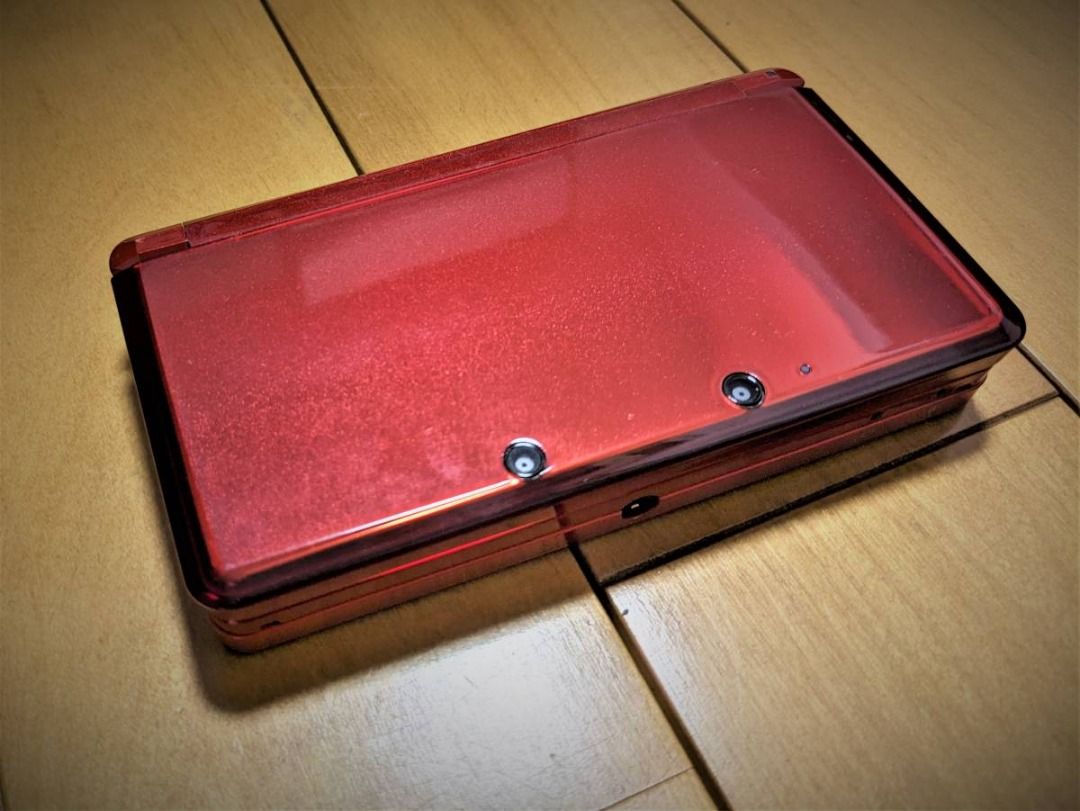 [JPN] Nintendo 3DS Console - Flare Red, Video Gaming, Video Game ...