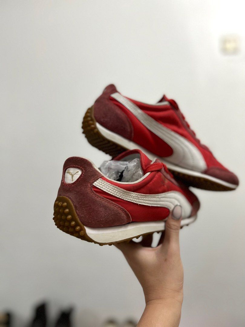 JUAL RUGI Puma Whirlwind Merah Fesyen Wanita Sepatu di Carousell
