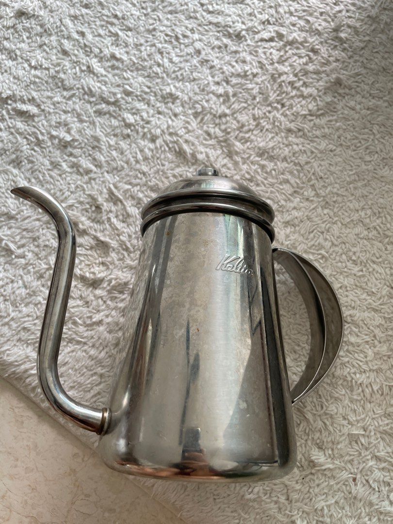 Kalita Pour Over Coffee Thin Spout Stainless Kettle 0.7L, TV & Home