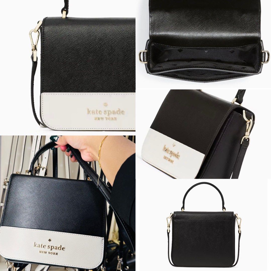 Kate Spade Staci Square Crossbody in Black, Women's Fashion, Bags &  Wallets, Cross-body Bags on Carousell
