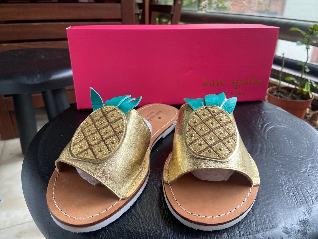 Kate spade new arrivals pineapple sandals