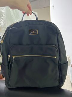 Kate Spade Nylon Black Laptop Backpack