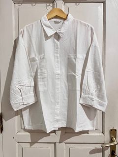 Kemeja oversize linen premium