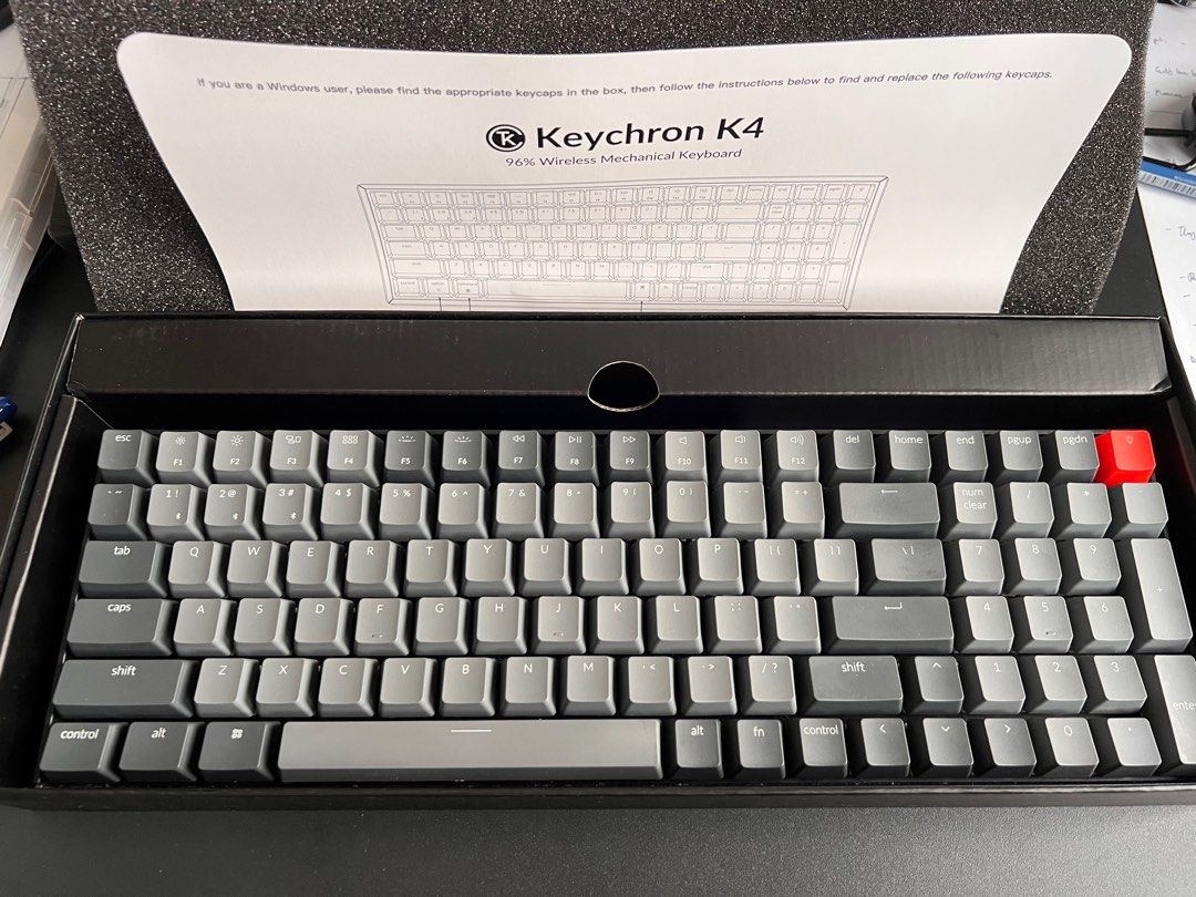 Keychron K4 v2 (K4G3), Computers & Tech, Parts & Accessories, Computer ...
