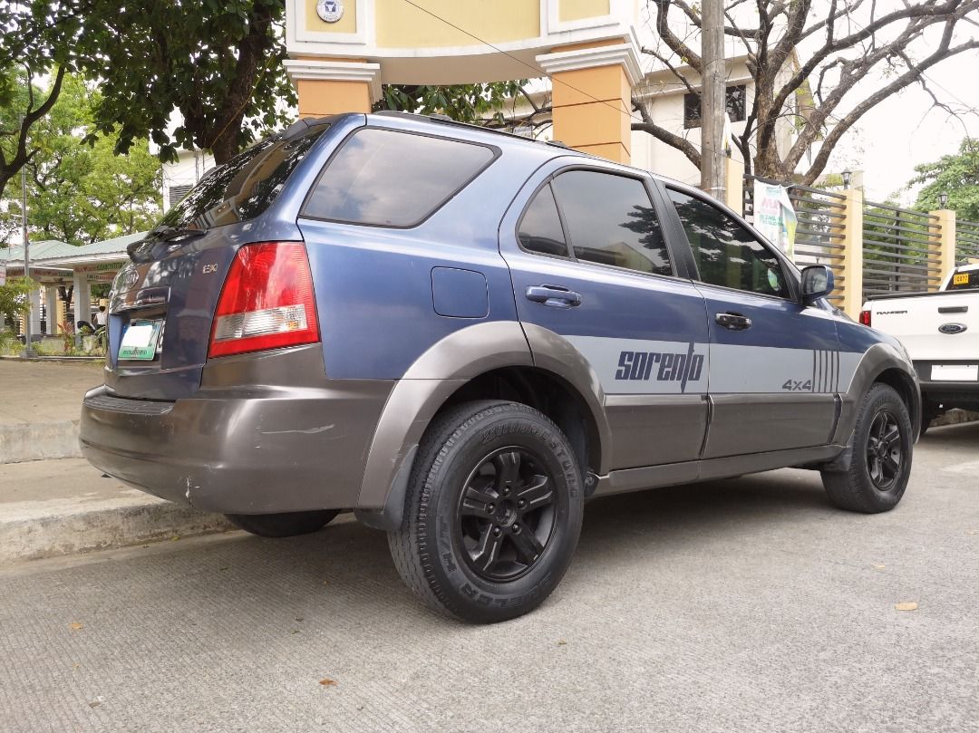 Kia Sorento 2.4 EX (A) (Category: Used Cars) located in Quezon City. Submitted by allanpauco (Listing ID 1225409414, Image 3). Description: 2005 Kia Sorento 2.5 EX CRDI Diesel 2497cc, Automatic 16valve, 5speed, Turbo + Intercooler Diesel D4CB, Local Unit Open Deed of Sale, Complete papers. Original Color on Papers. Registered til Feb 2024 One-click start kahit di ginagamit. One-click pa din. tipid sa diesel, average 13km/L QC to Baguio last Augus