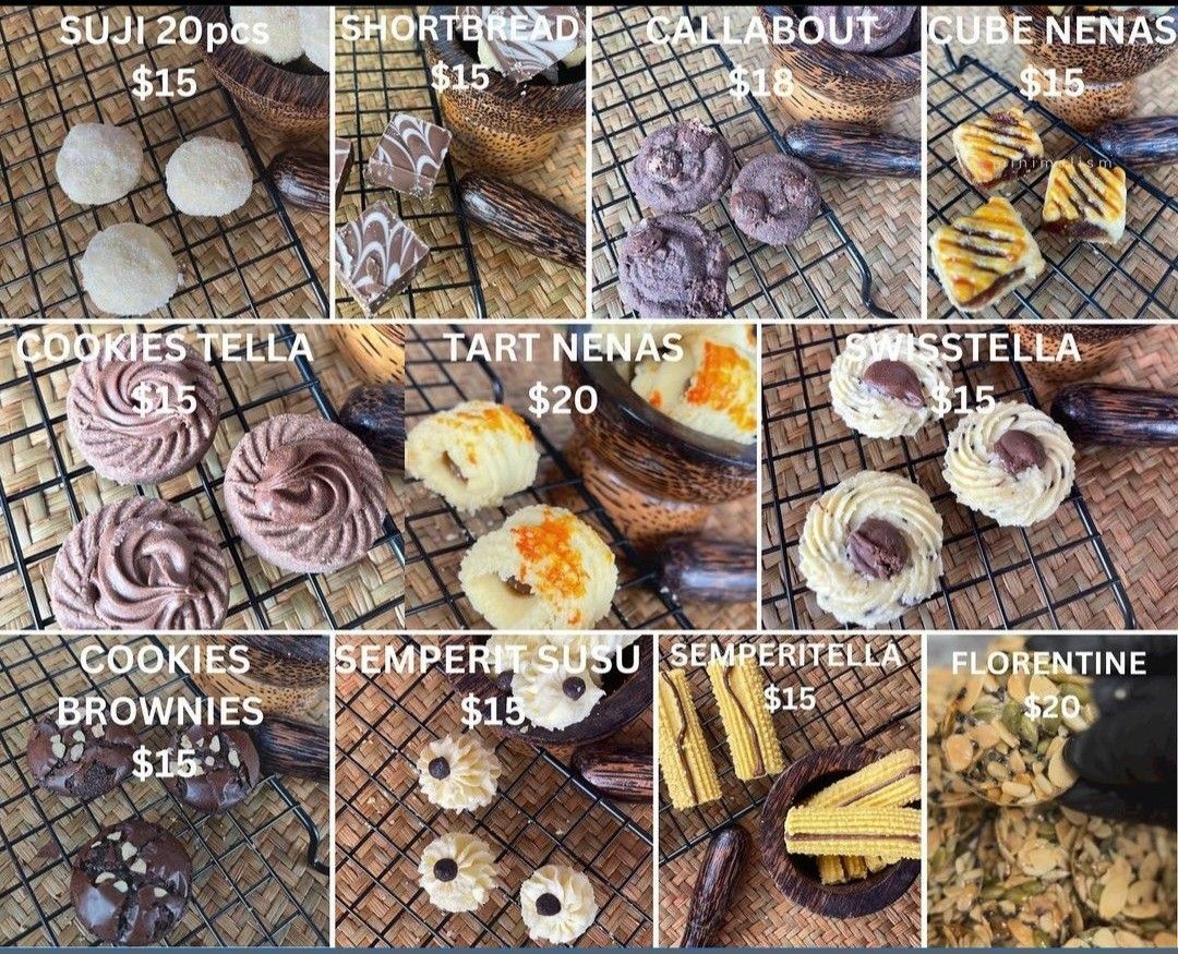 Kuih Packet Kuih Kueh dan Sampul Duit Packet Raya, Food & Drinks, Packaged ...