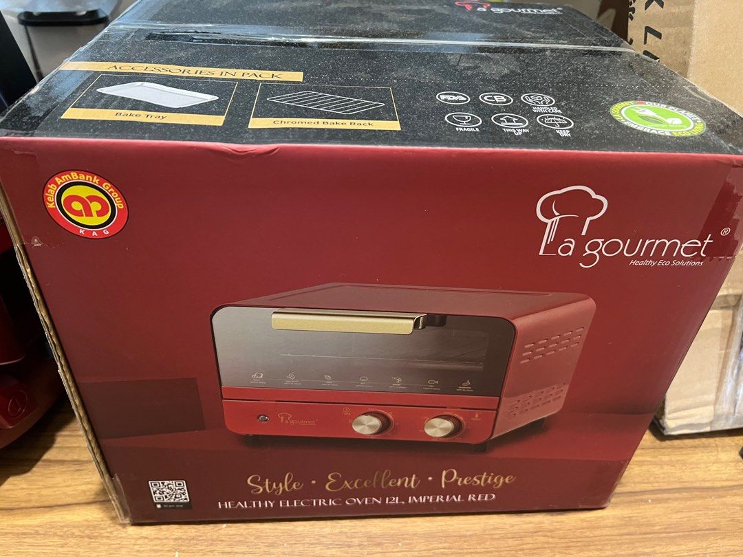 La Gourmet healthy electric oven 12L, TV & Home Appliances, Kitchen