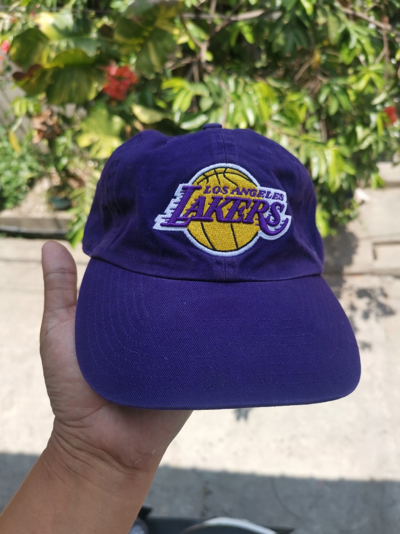 LAKERS DAD HAT - BLACK