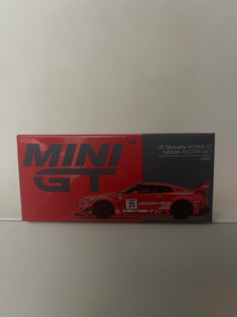 Lbwk nissan r35 mini gt, Hobbies & Toys, Toys & Games on Carousell