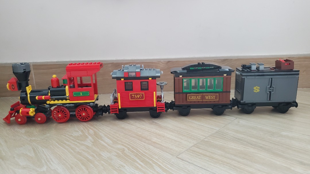 Lego 7597 Toy Story Western Train Chase (NO minifigures) 反斗奇兵
