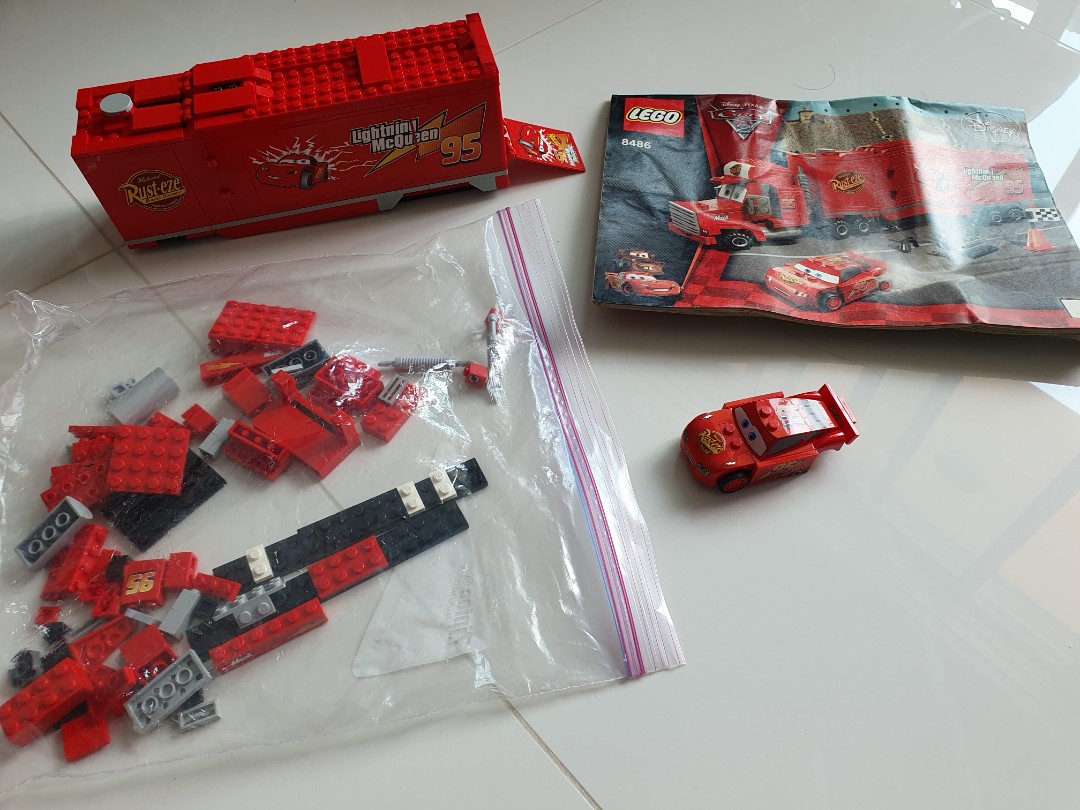 Lego cars discount mack's team truck