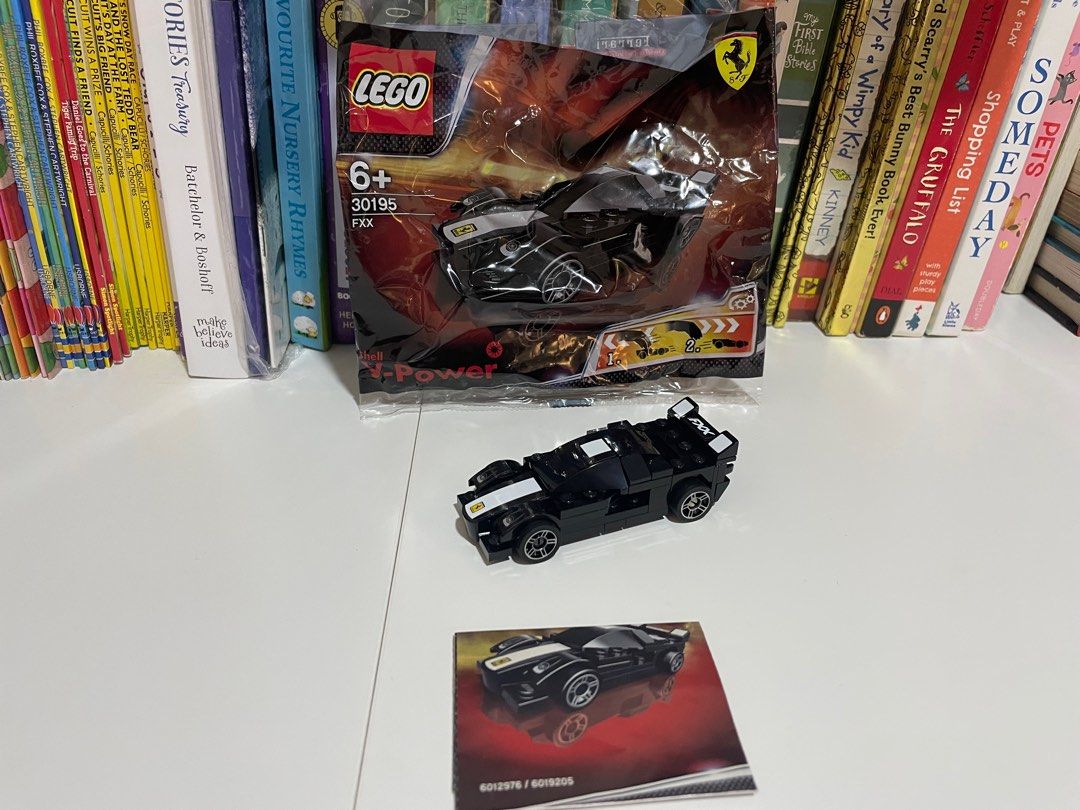 LEGO Ferrari Shell (6 sets) (Category: Lego & Building Sets) located in Quezon City. Submitted by yawcarlos (Listing ID 1225378292, Image 2). Description: LEGO Ferrari Shell Mint condition. Opened and assembled. Complete, wtih all extra pieces. 30190 Ferrari 150 Italia 30191 Scuderia Ferrari Truck 30193 250 GT Berlinetta 30194 458 Italia 30195 FXX 30196 Ferrari Team Condition 10/10 RFS: Decluttering Lalamove, grab, gogo express, or other delivery