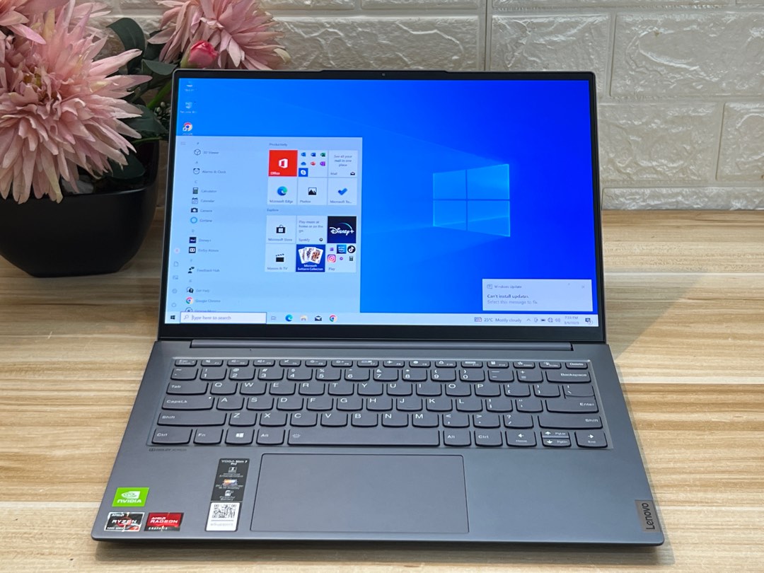Lenovo Yoga Slim 7 Pro 14ACH5 OLED Display AMD Ryzen 7 5800HS 16GB RAM ...
