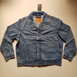 Vintage Levis Jacket Big E Denim Lvc Repro Dark Type II Xs 