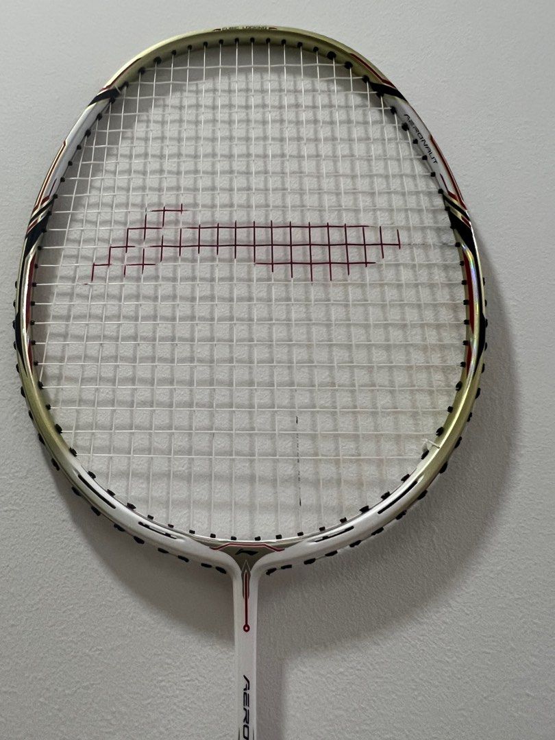 Li Ning AERONAUT 9000 Badminton racket 3ug6 not victor yonex, Sports ...