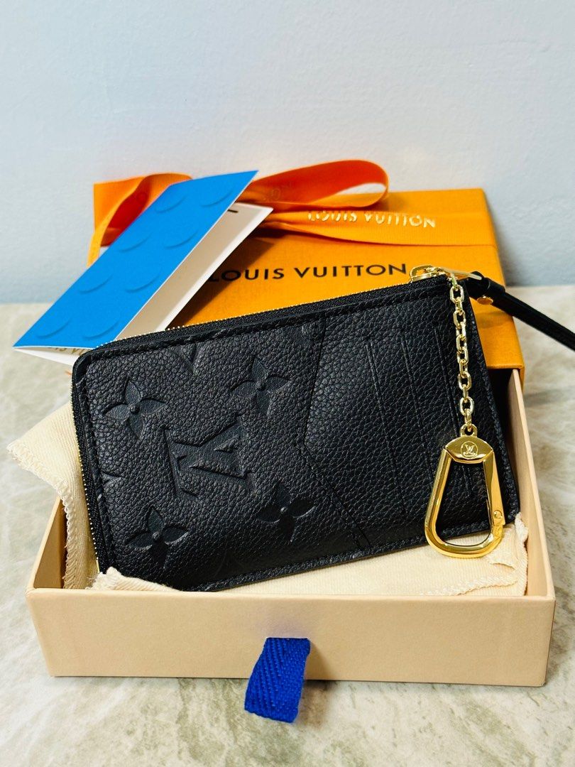 Louis Vuitton M69421 LV Card Holder Recto Verso in Black Monogram